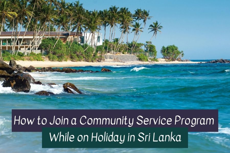 Community service programs in Sri Lanka