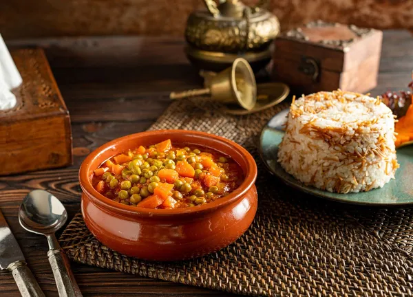 Rice and Curry in Sri lanka 