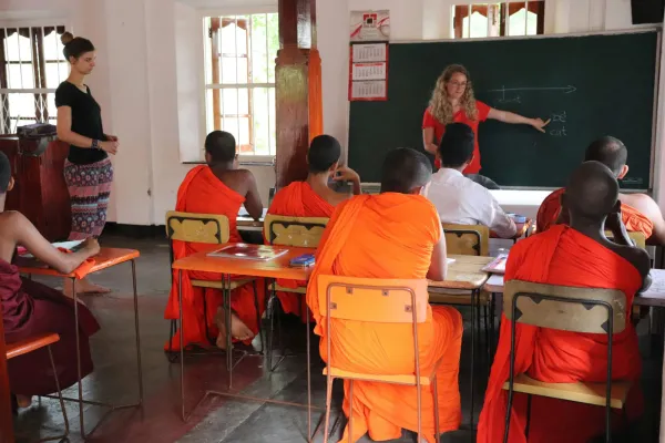 Buddhist Monks English Teaching Volunteer Program