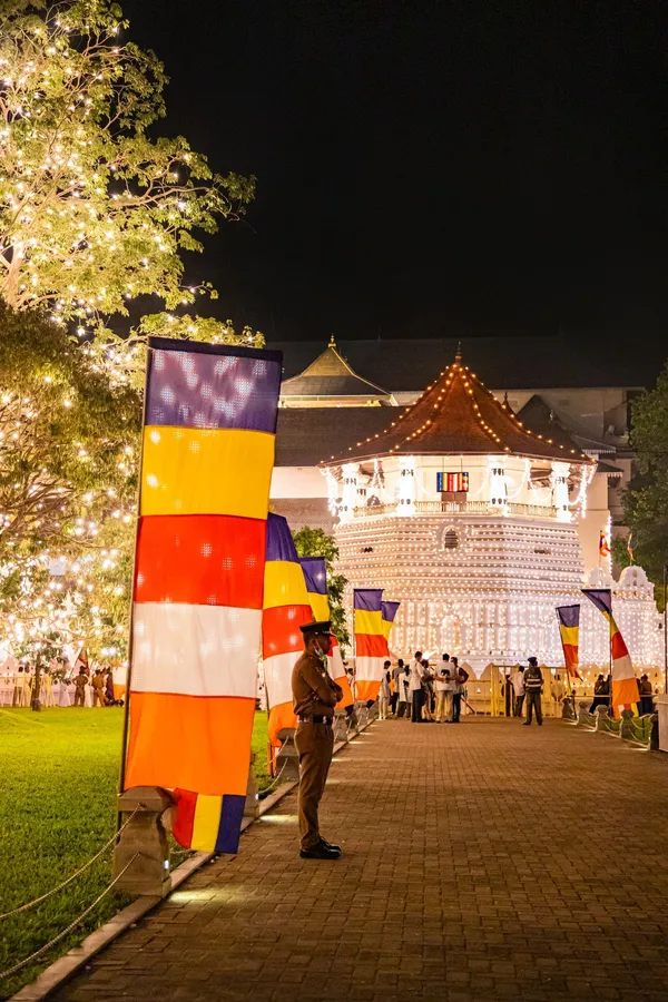 Temple of the tooth in Kandy